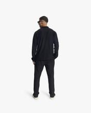 Croyez Plisse Longsleeve Shirt | Black