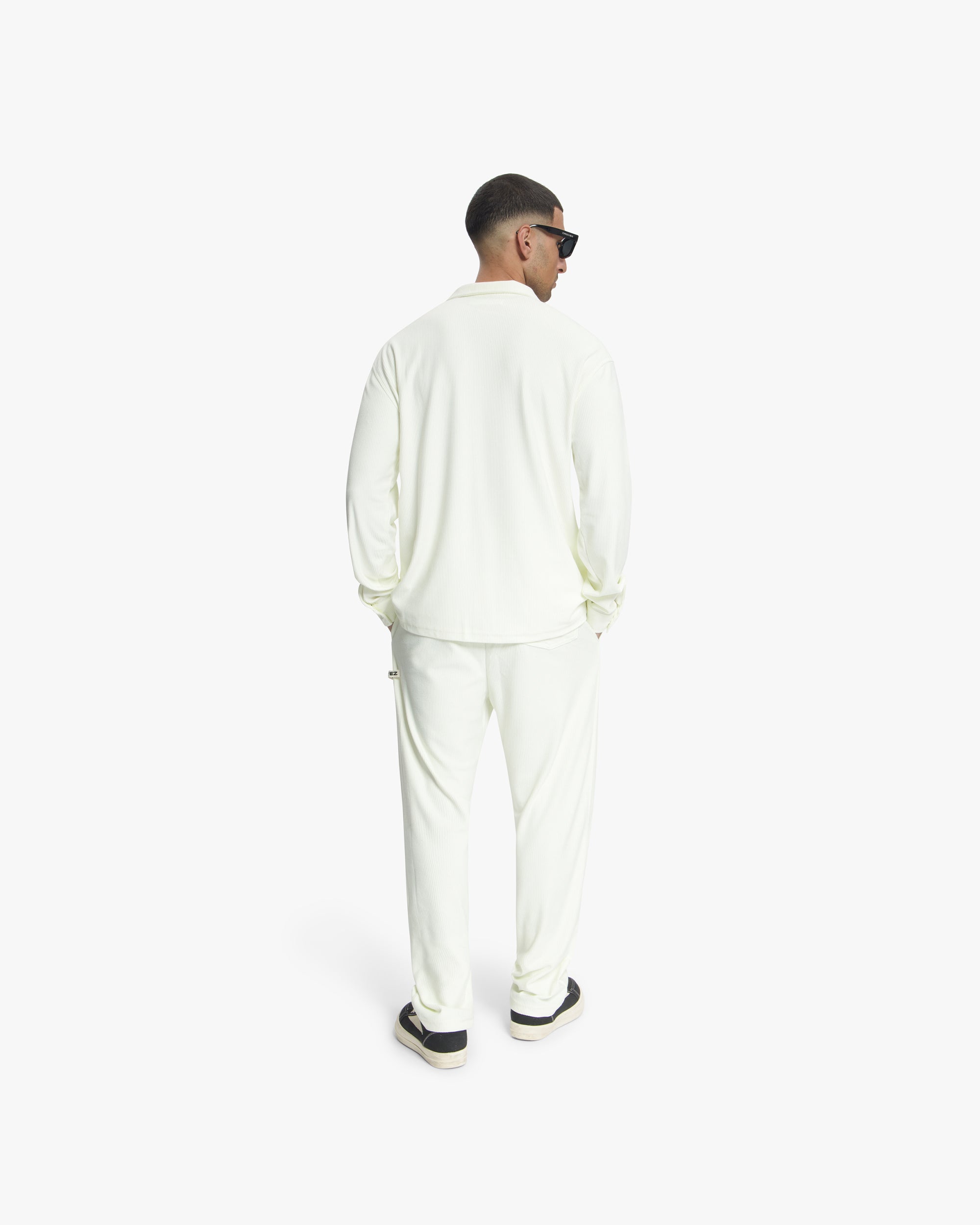 Croyez Plisse Longsleeve Shirt | Off-White