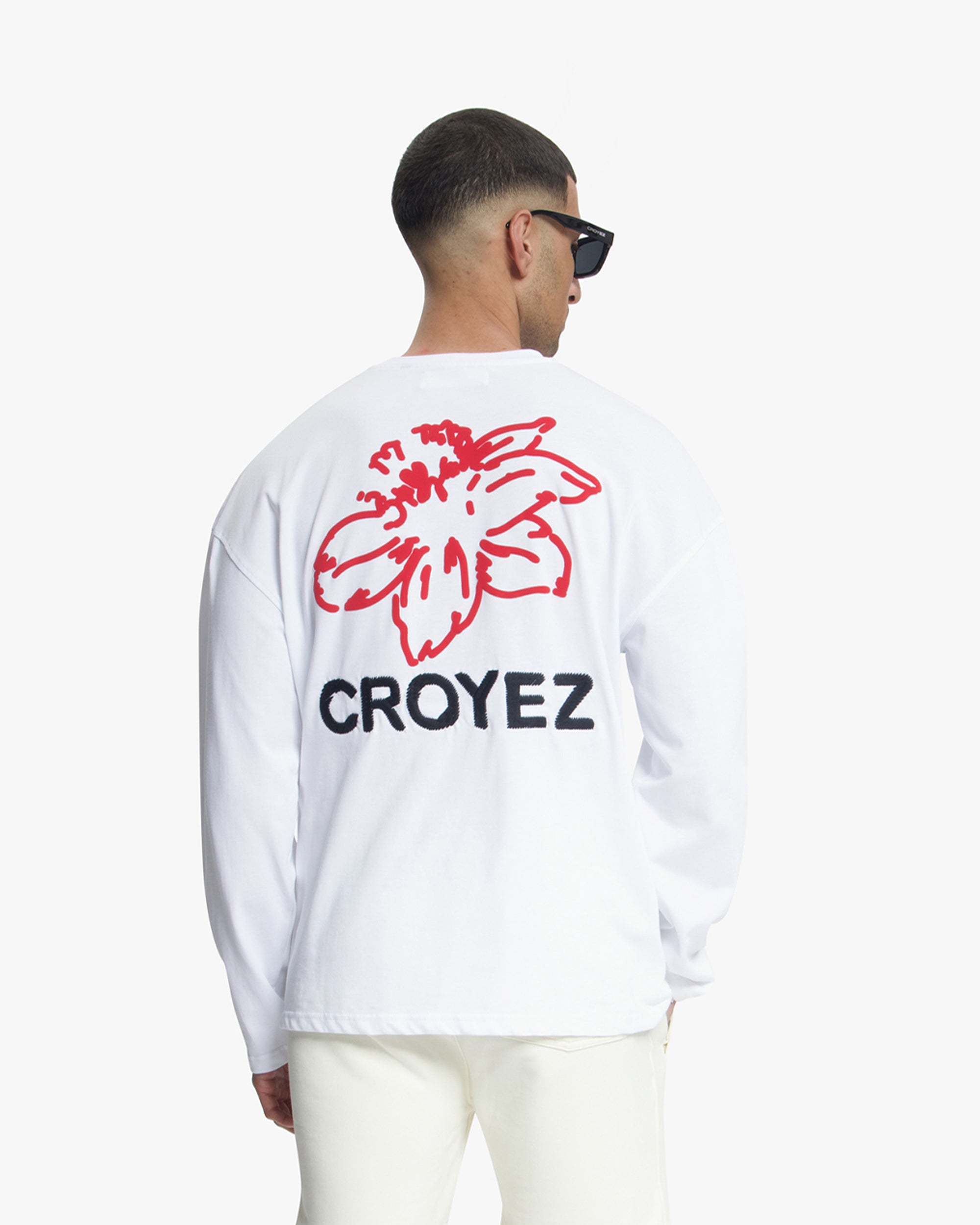 Croyez Gardener Longsleeve | White/Red