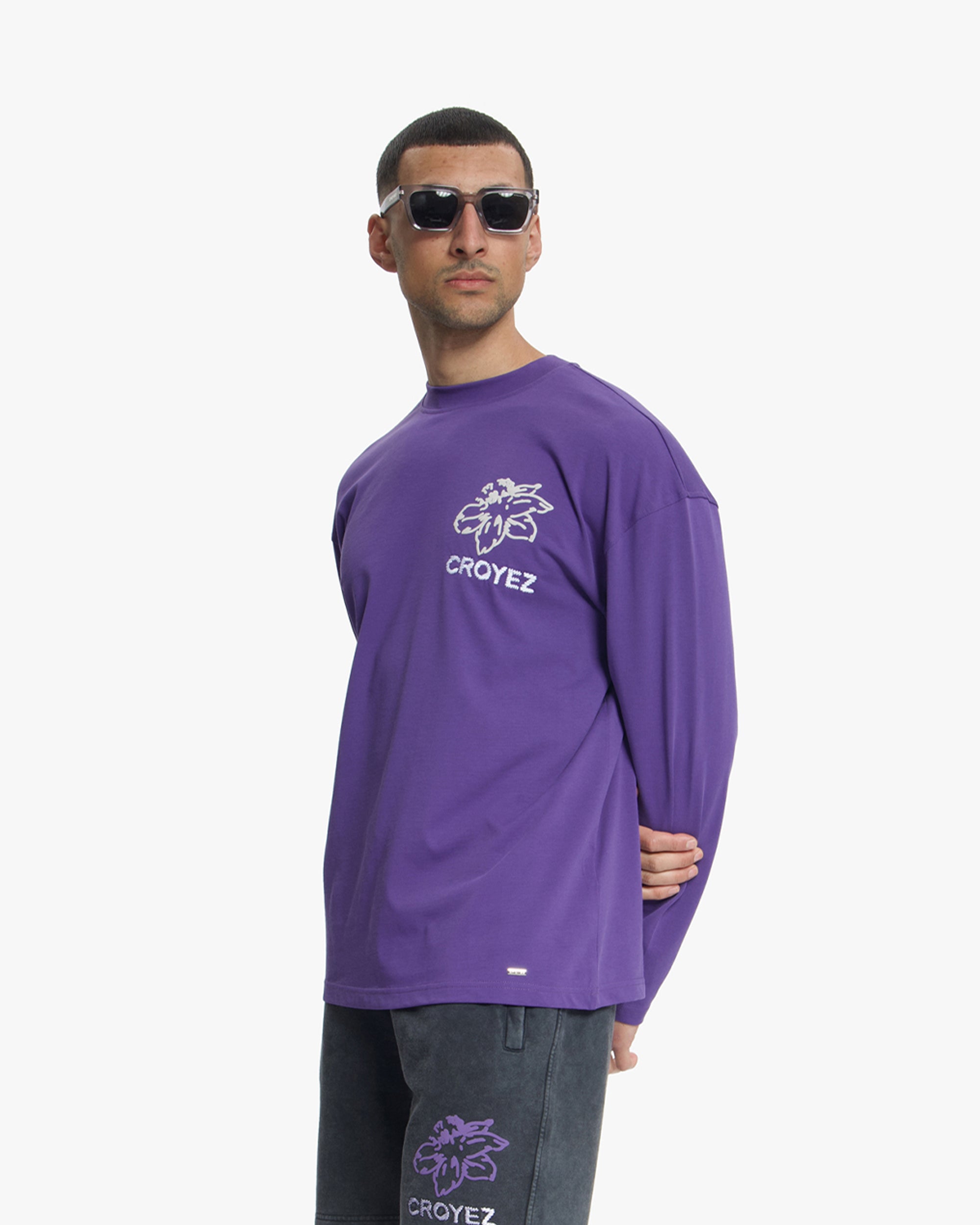 Croyez Gardener Longsleeve | Dark Purple