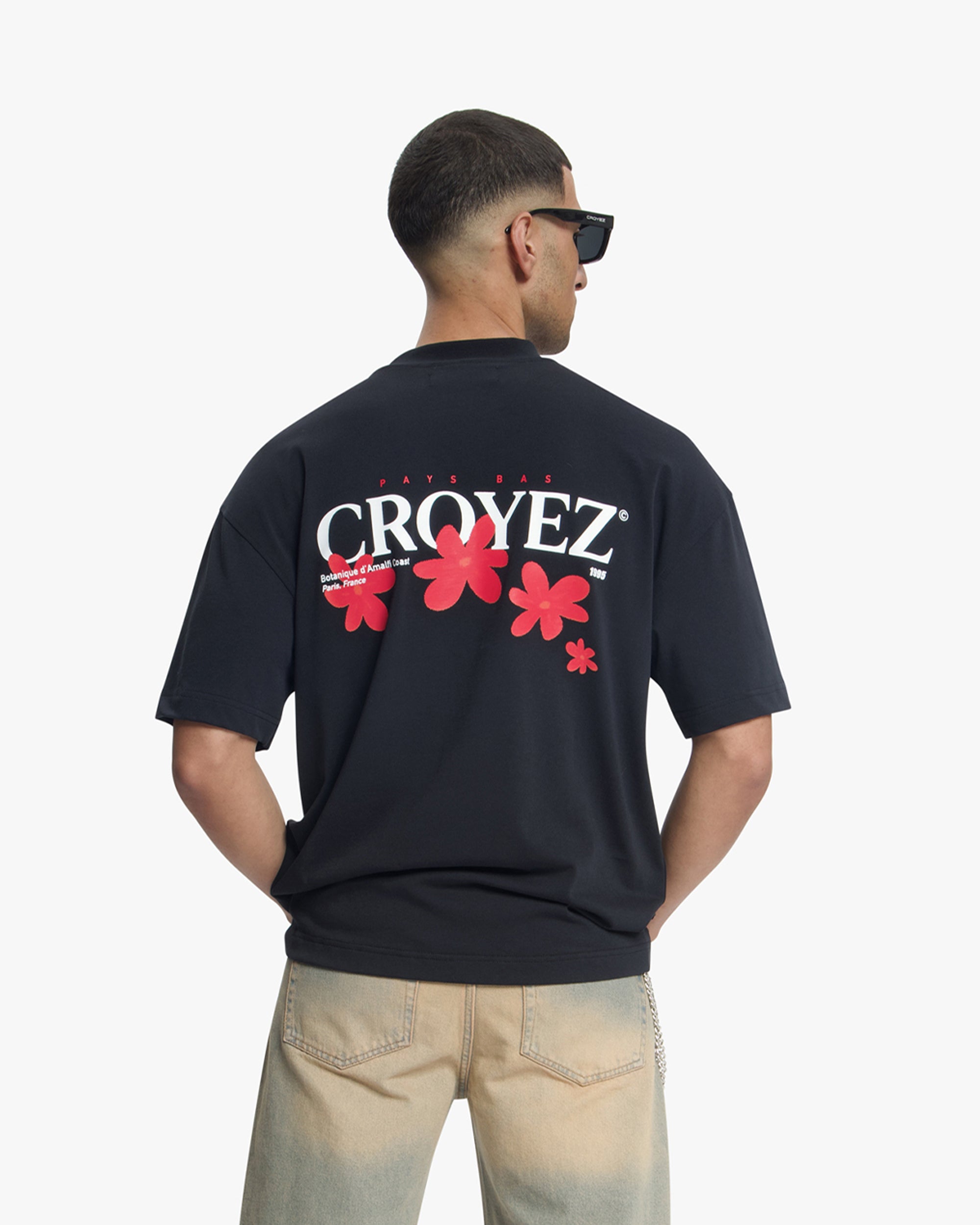 Croyez Botanique T-Shirt | Black/Red
