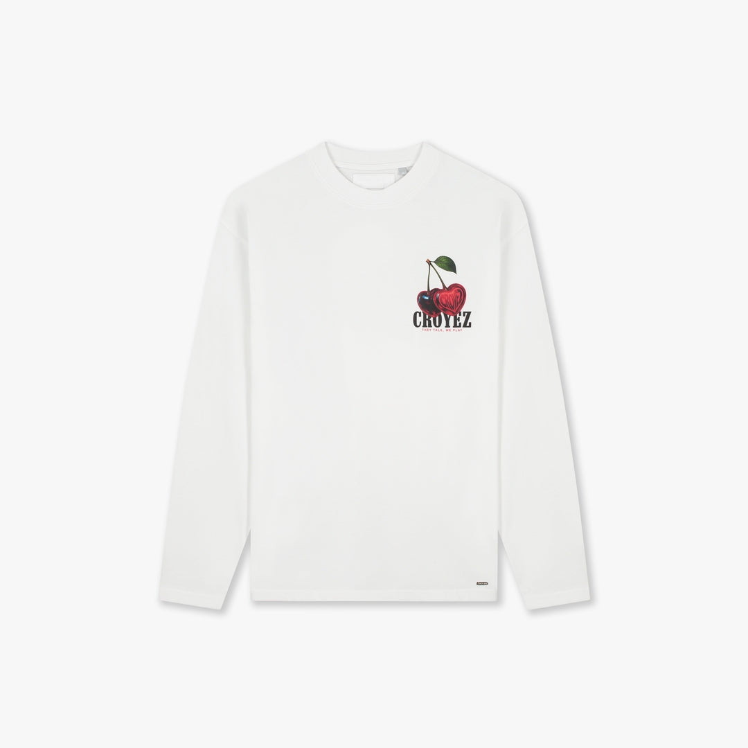  Croyez Cerise D'Amour Longsleeve | White