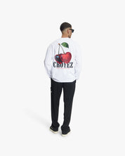 Croyez Cerise D'Amour Longsleeve | White