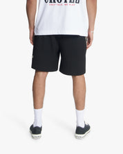 Croyez Etiquette Straight Chino Shorts | Black