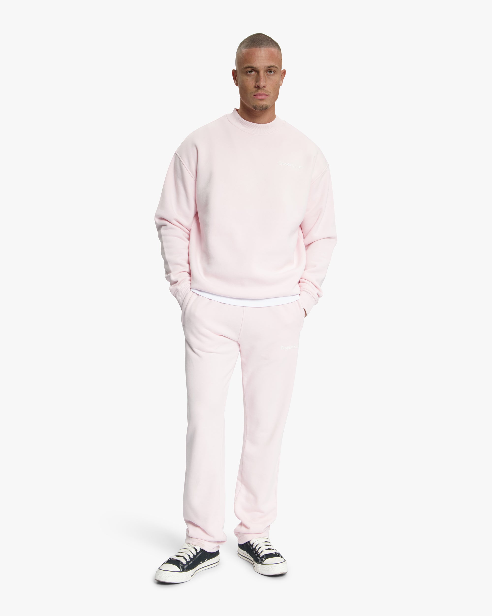 Croyez Studio Faded Sweater | Pink