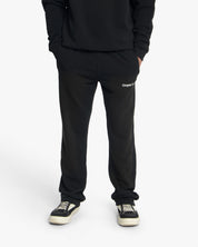 Croyez Studio Faded Straight Leg Sweatpants | Black