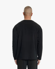Croyez Studio Faded Longsleeve T-Shirt | Black