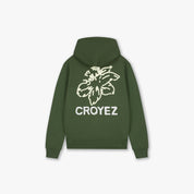 Croyez Gardener Zip Hoodie | Forest Green