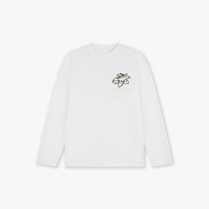 Croyez Gardener Longsleeve T-Shirt | White
