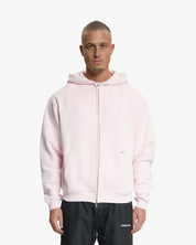 Croyez Studio Damaged Zip Hoodie | Pink