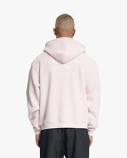 Croyez Studio Damaged Zip Hoodie | Pink