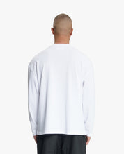 Croyez Studio Damaged Longsleeve T-Shirt | White