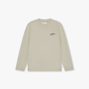 Croyez Silhouette 2.0 Longsleeve T-Shirt | Light Beige