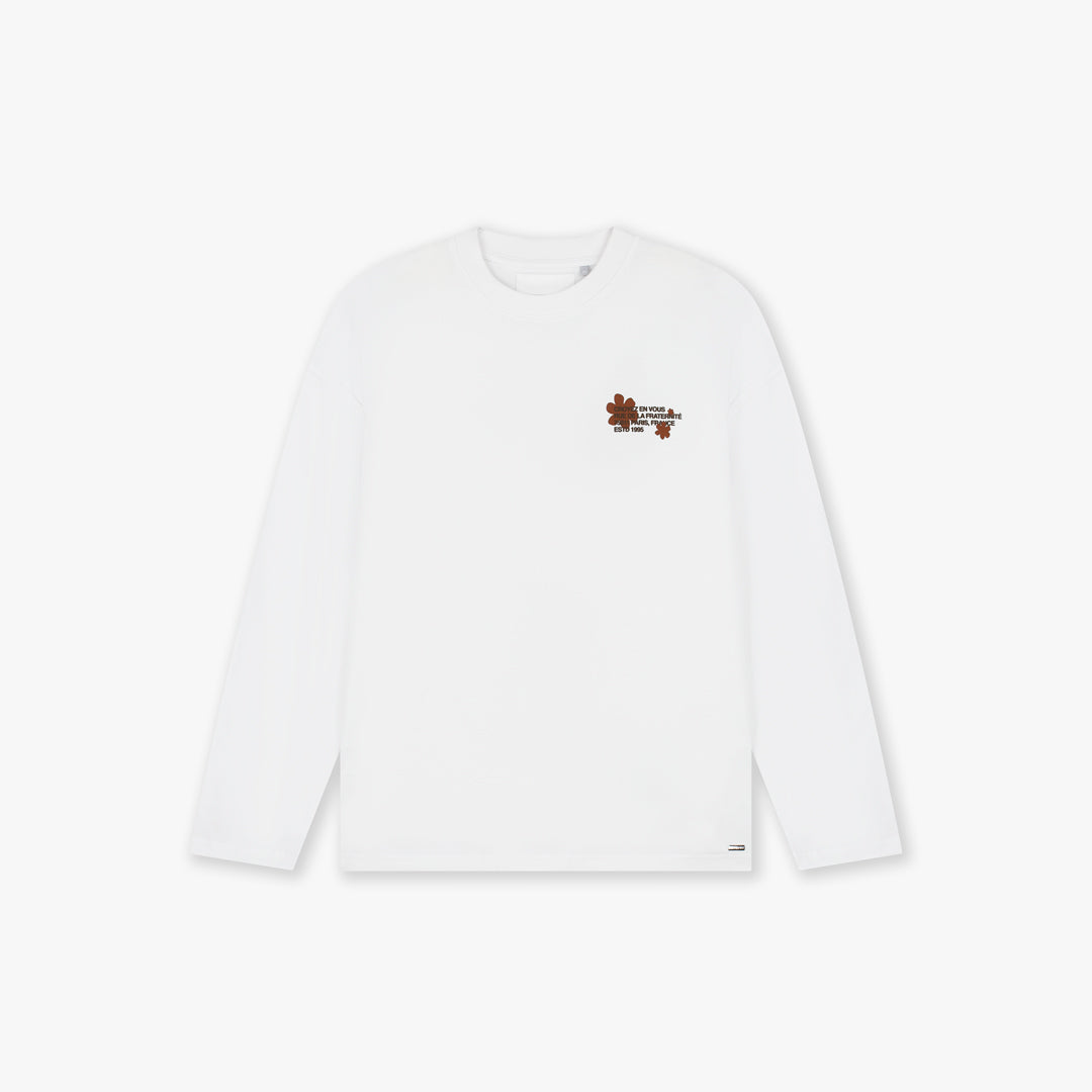 Croyez Silhouette 2.0 Longsleeve T-Shirt | White