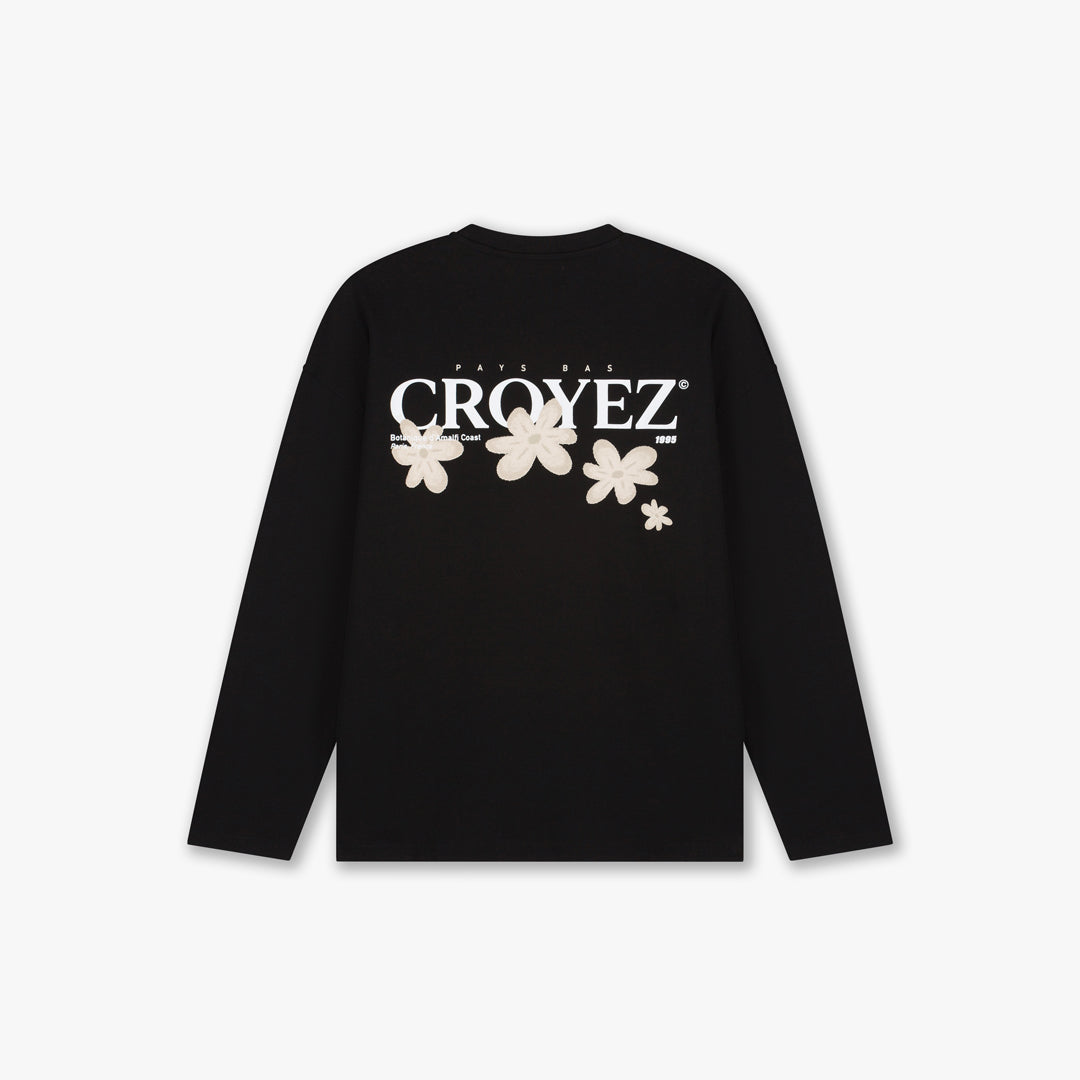 Croyez Botanique Longsleeve T-Shirt | Black