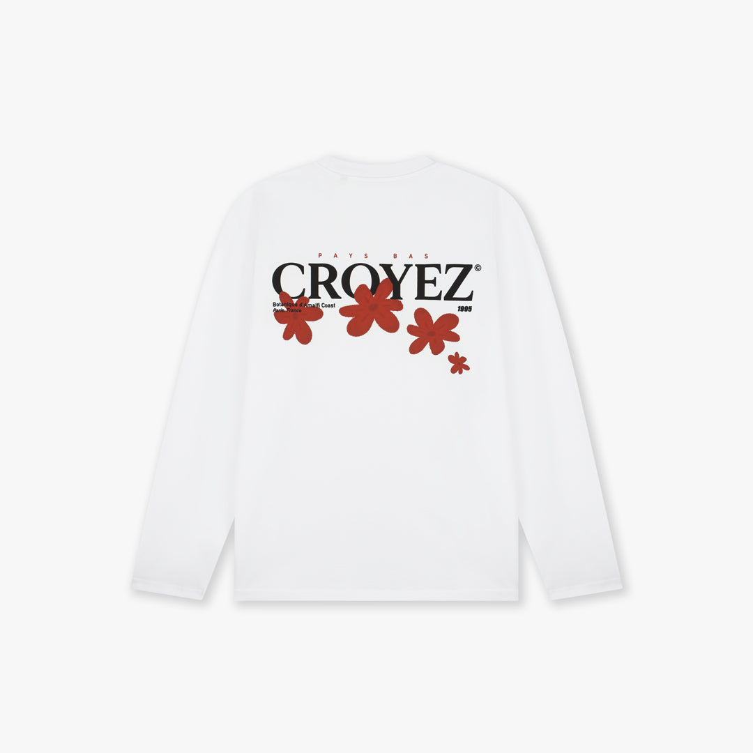 Croyez Botanique Longsleeve T-Shirt | White