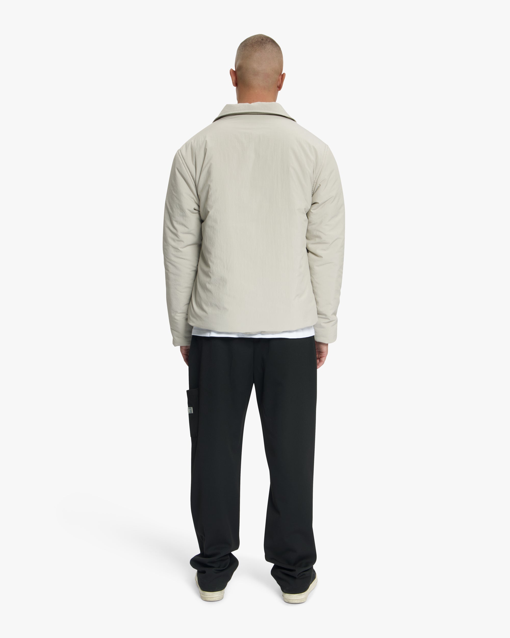 Croyez Studio Padded Coach Jacket | Light Beige