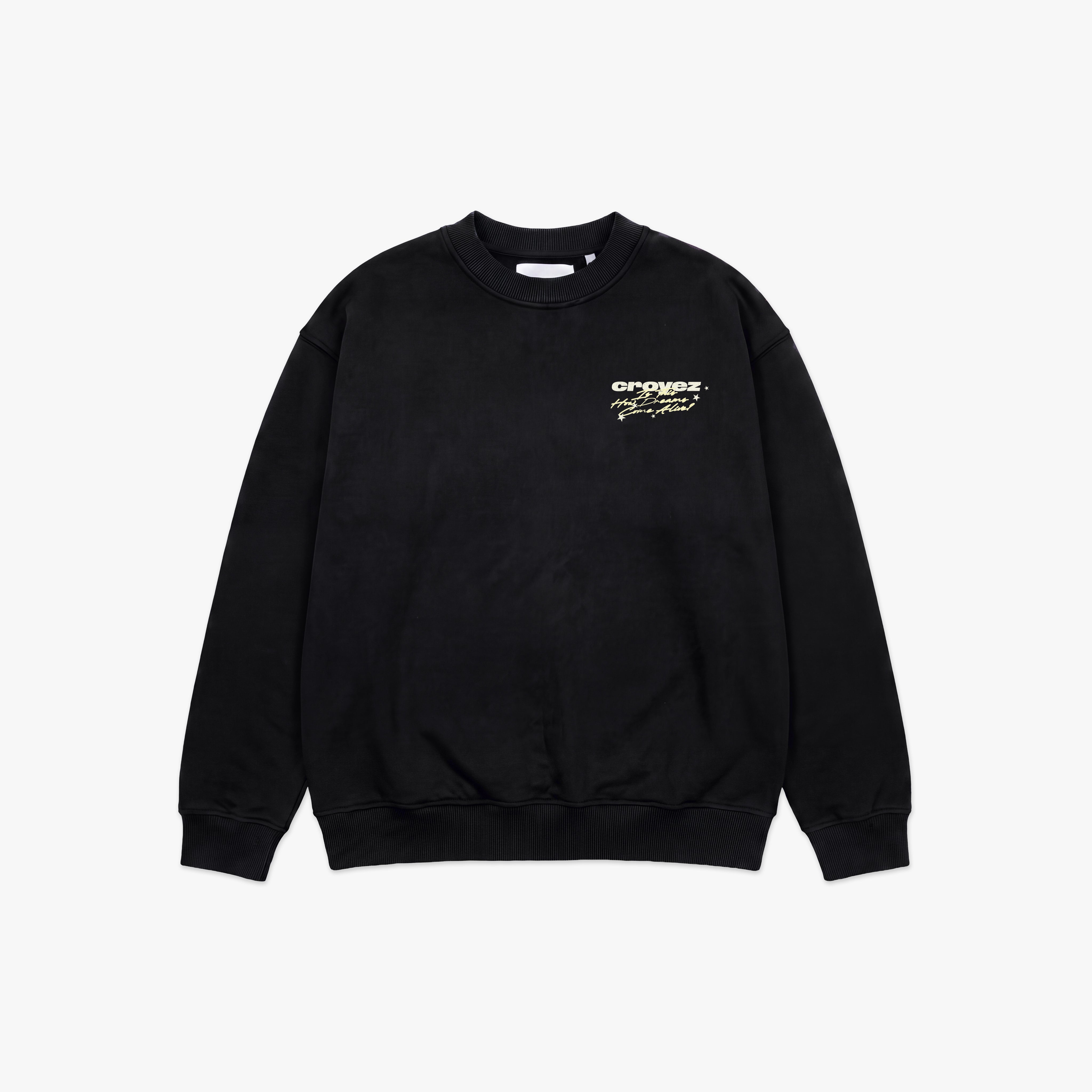 Croyez Worldtour Heavy Sweater | Black