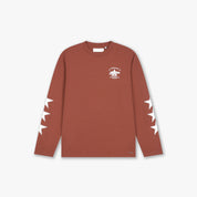 Croyez Rockstar Longsleeve T-Shirt | Melted Red