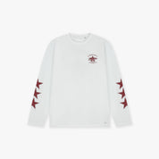 Croyez Rockstar Longsleeve T-Shirt | White/Cherry