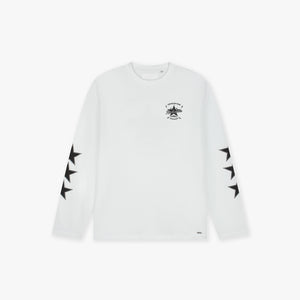 Croyez Rockstar Longsleeve T-Shirt | White