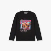 Croyez Midnight Eagle Longsleeve T-Shirt | Black