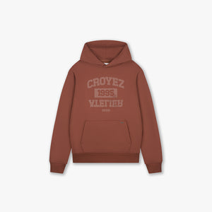 Croyez Heavyweight College Hoodie | Melted Red