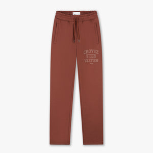 Croyez Heavyweight College Relaxed Sweatpants | Melted Red