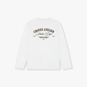 Croyez Studio Dept Longsleeve T-Shirt | White