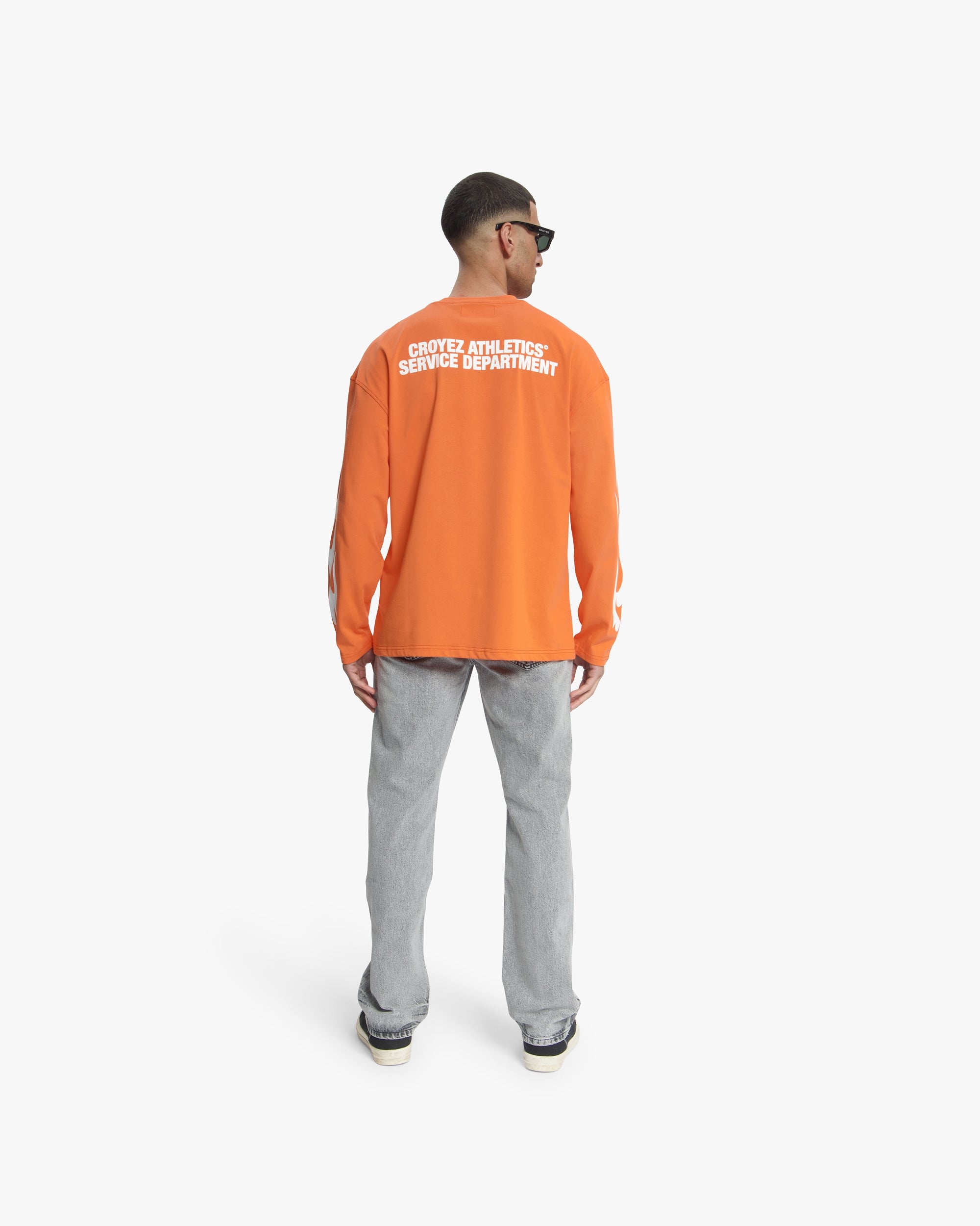 Croyez Service Dept Longsleeve | Orange