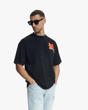 Croyez Botanique T-Shirt | Black/Orange