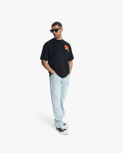 Croyez Botanique T-Shirt | Black/Orange