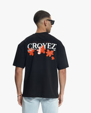 Croyez Botanique T-Shirt | Black/Orange
