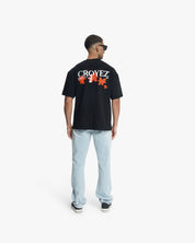 Croyez Botanique T-Shirt | Black/Orange