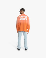Croyez Sprayed Atelier Longsleeve | Orange