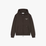 Croyez Fraternité Ultime Zip Hoodie | Dark Brown