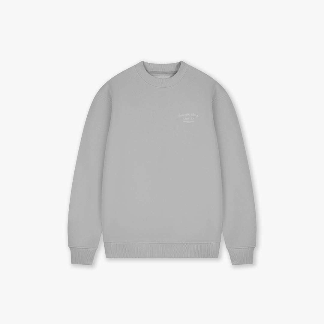  Croyez Fraternité Ultime Sweater | Light Grey