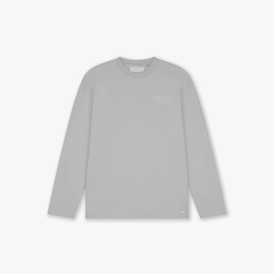  Croyez Fraternité Ultime Longsleeve T-Shirt | Light Grey