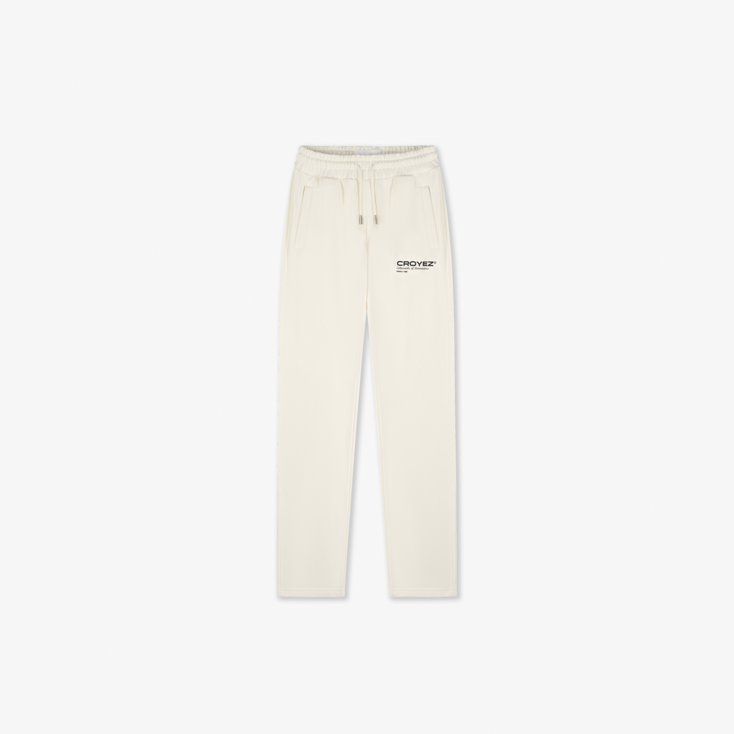 CROYEZ ATELIER SWEATPANTS - CREAM/NAVY