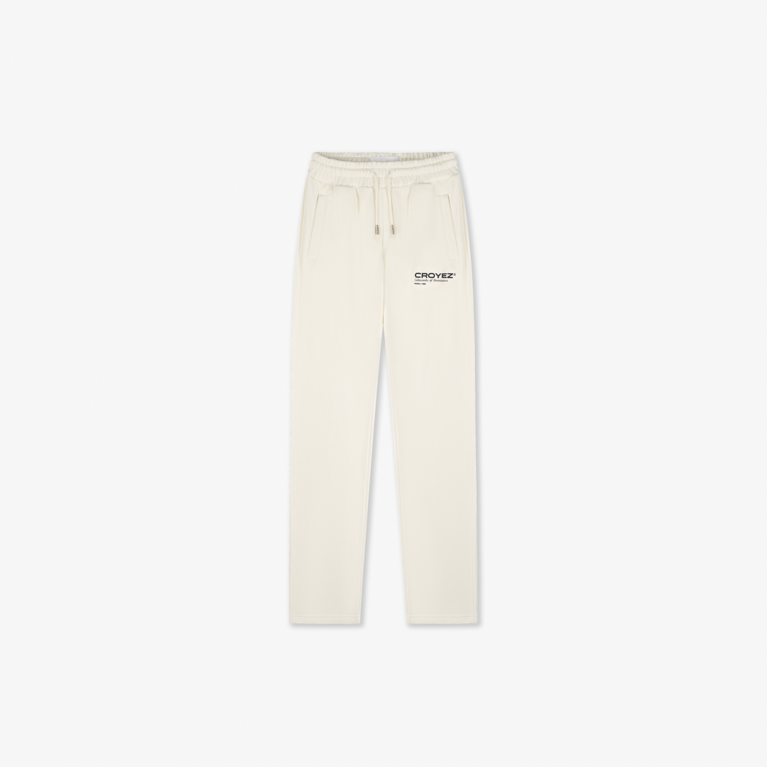 CROYEZ ATELIER SWEATPANTS - CREAM/NAVY