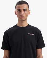 CROYEZ ARTWORK T-SHIRT | BLACK/PINK