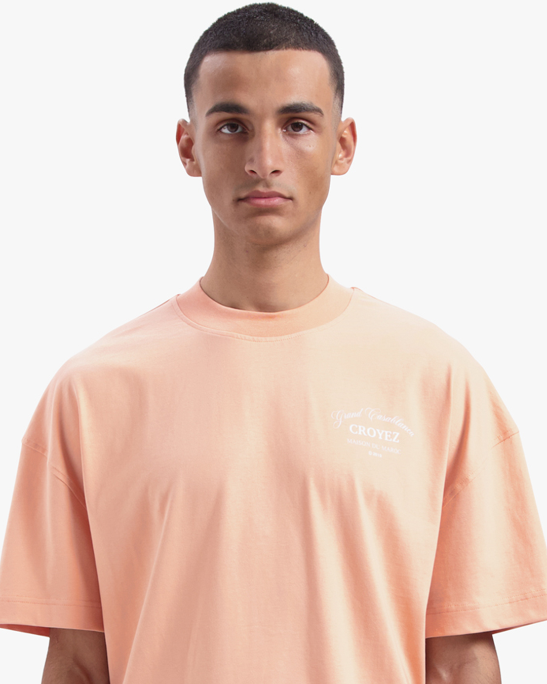 CROYEZ GRAND CASABLANCA T-SHIRT | PEACH