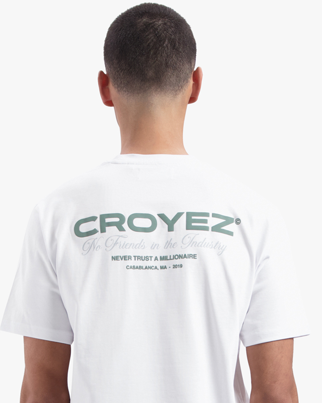 CROYEZ ARTWORK T-SHIRT | WHITE/GREEN