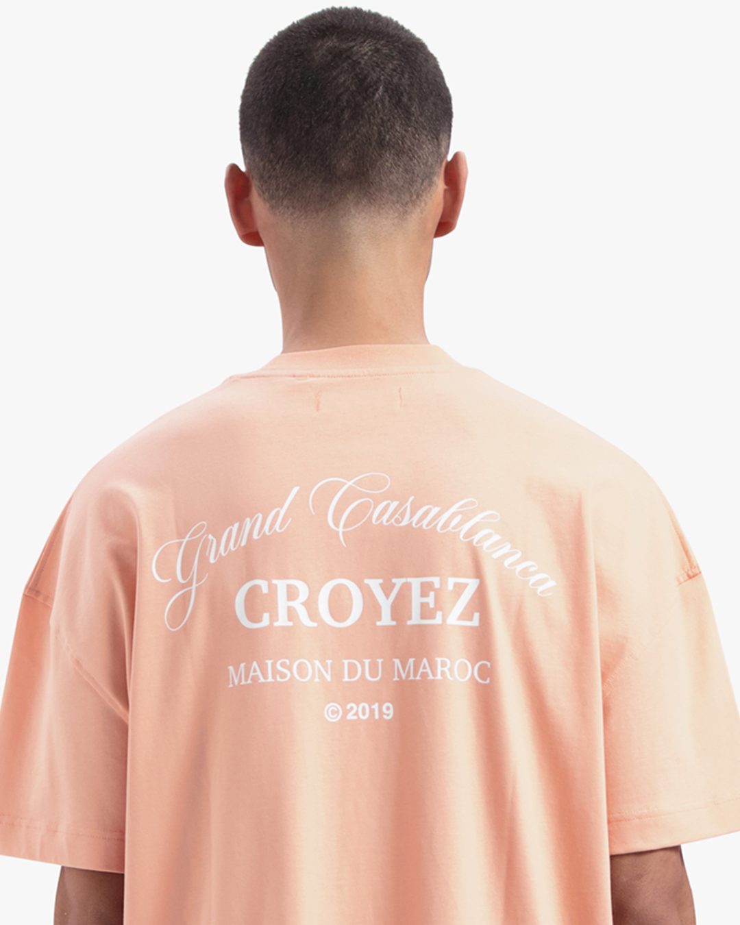CROYEZ GRAND CASABLANCA T-SHIRT | PEACH