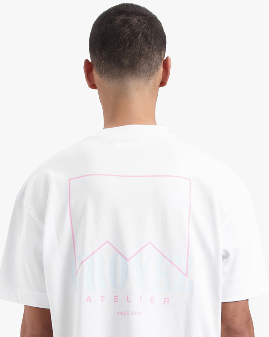 CROYEZ MAROC FUMES T-SHIRT | WHITE/PINK