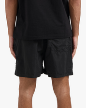 CROYEZ FRATERNITÉ SWIM SHORTS | BLACK/WHITE
