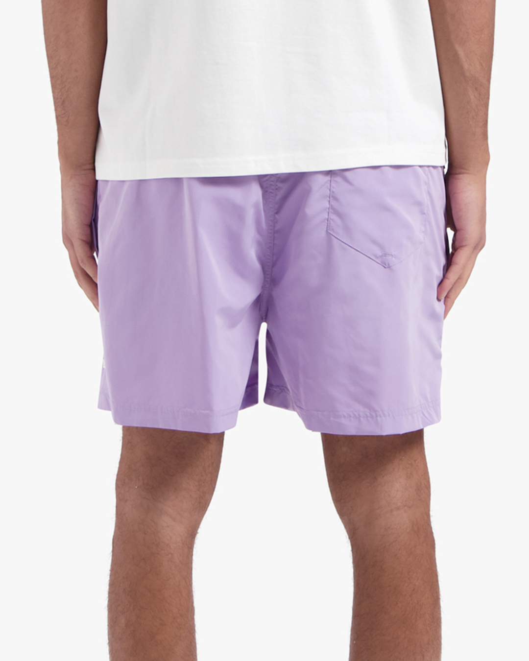 CROYEZ ARTWORK SWIM SHORTS | LILAC