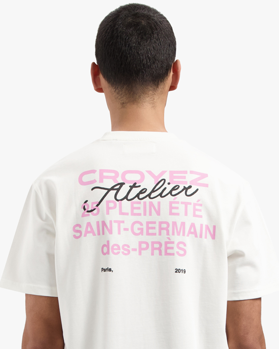 CROYEZ PLEIN ÉTÉ T-SHIRT | OFF-WHITE/PINK