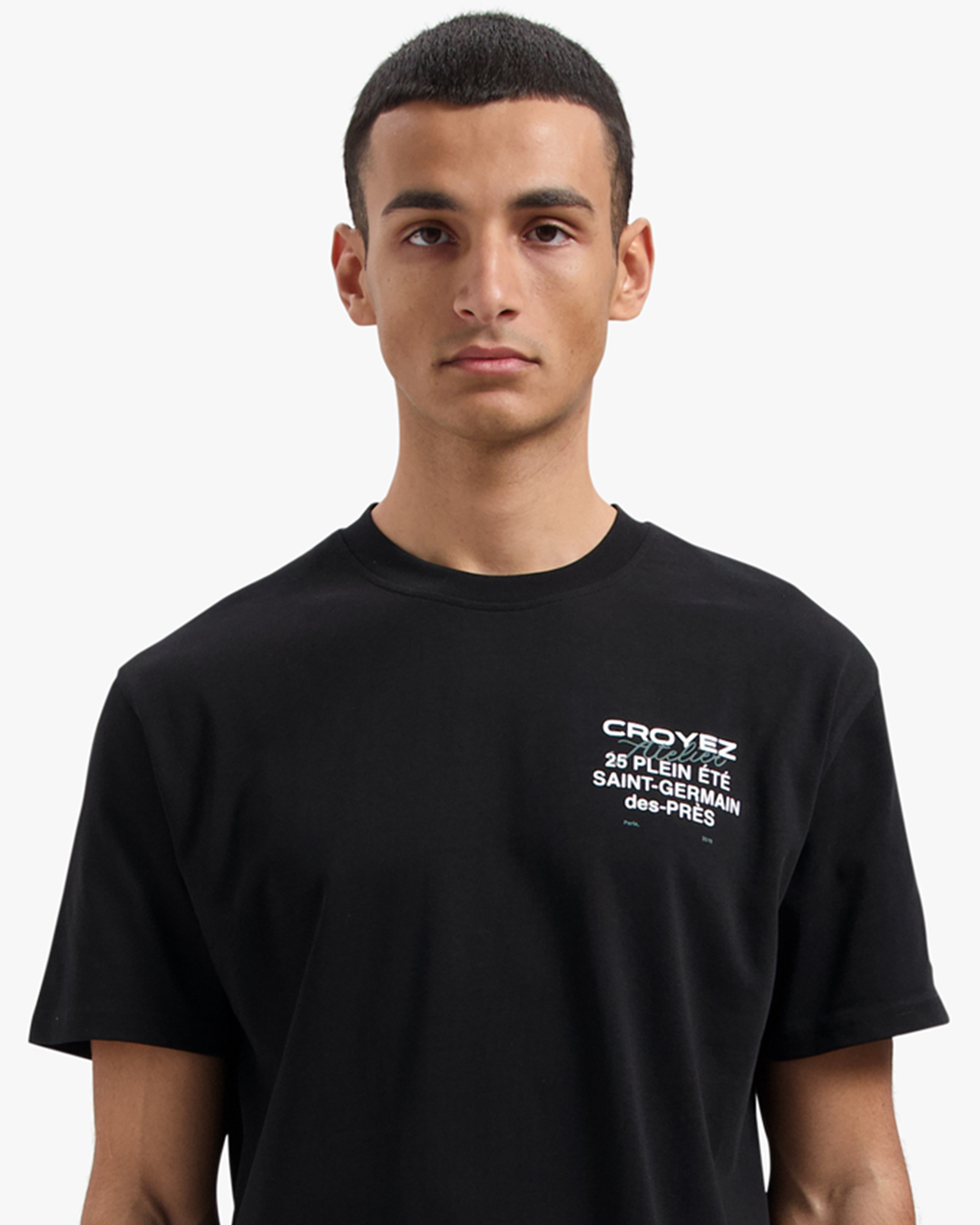 CROYEZ PLEIN ÉTÉ T-SHIRT | BLACK/GREEN