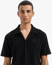 CROYEZ FRATERNITÉ TOWELLING SHIRT | BLACK